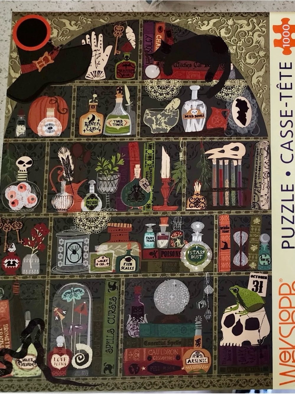 🧩 WerkShoppe Agatha's Apothecary 1000 Piece Jigsaw Puzzle